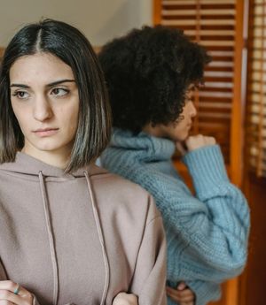 A calm and focused face during a difficult pose.